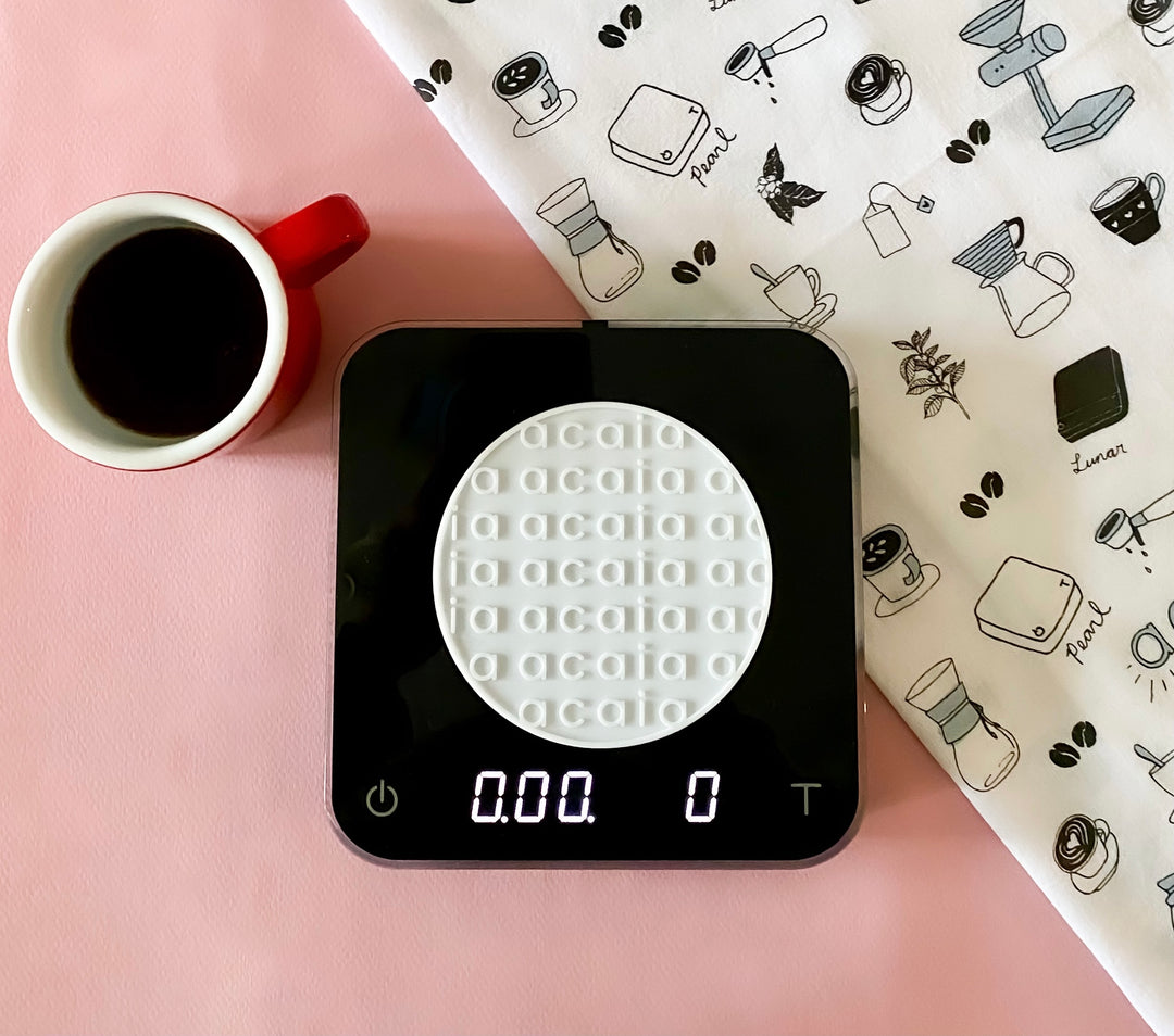 Acaia Pearl S Espressowaage Schwarz – Coffee Coaching Club 5