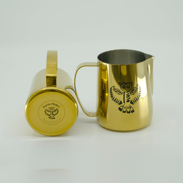 Dario Pieber Latte Art Milk Pitcher - Coffee Coaching Club