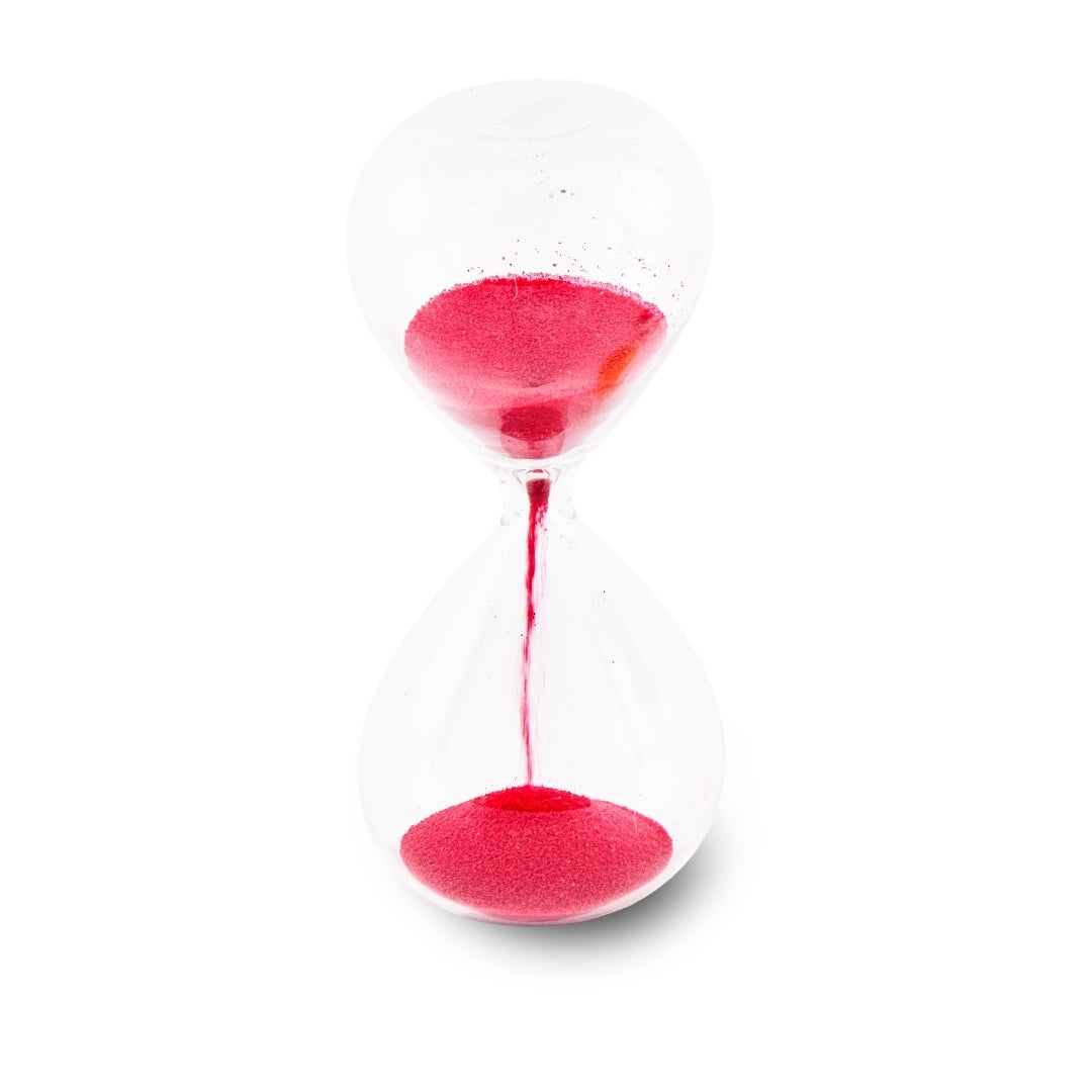 POLSPOTTEN x La Marzocco Shottimer Sanduhr 30 Sekunden, Farbe Rot