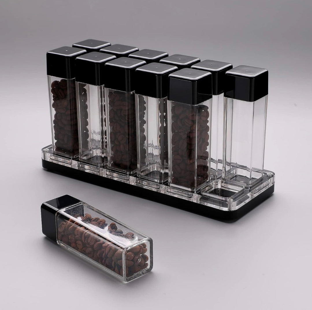 Normcore bean tubes acrylic stand – Coffee Coaching Club 4