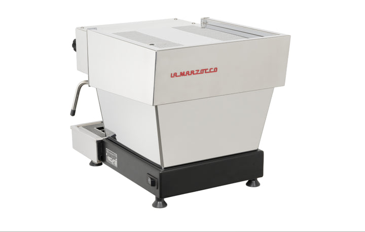 La Marzocco Linea Mini R en Cromado – Vista Lateral – Coffee Coaching Club 11
