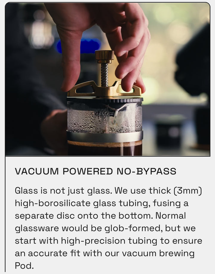 Weber Workshops BIRD no-bypass vacuum brewer – Coffee Coaching Club 6