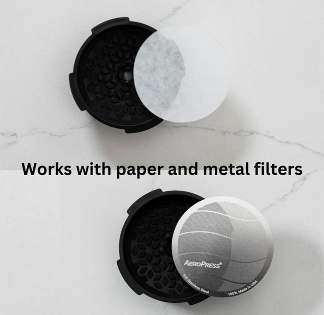 Aeropress Flow Control filter cap - Coffee Coaching Club