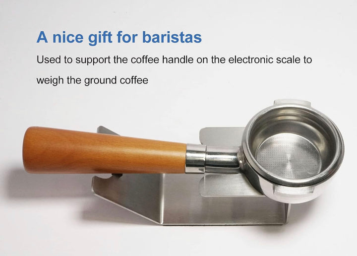 Station de tassage en acier inoxydable - Coffee Coaching Club
