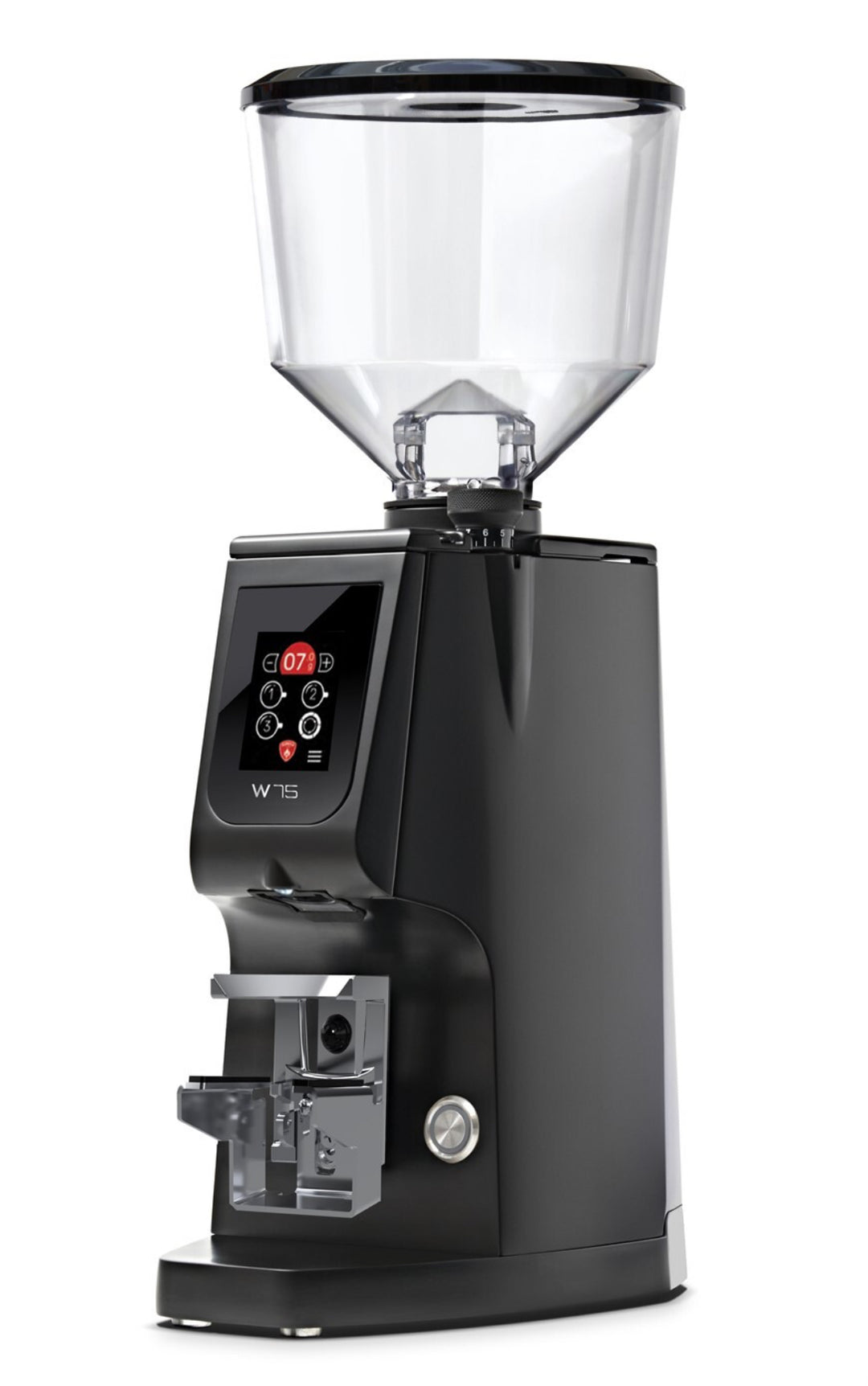 Eureka Atom 75W (Grind by Weight) - noir mat - Coffee Coaching Club