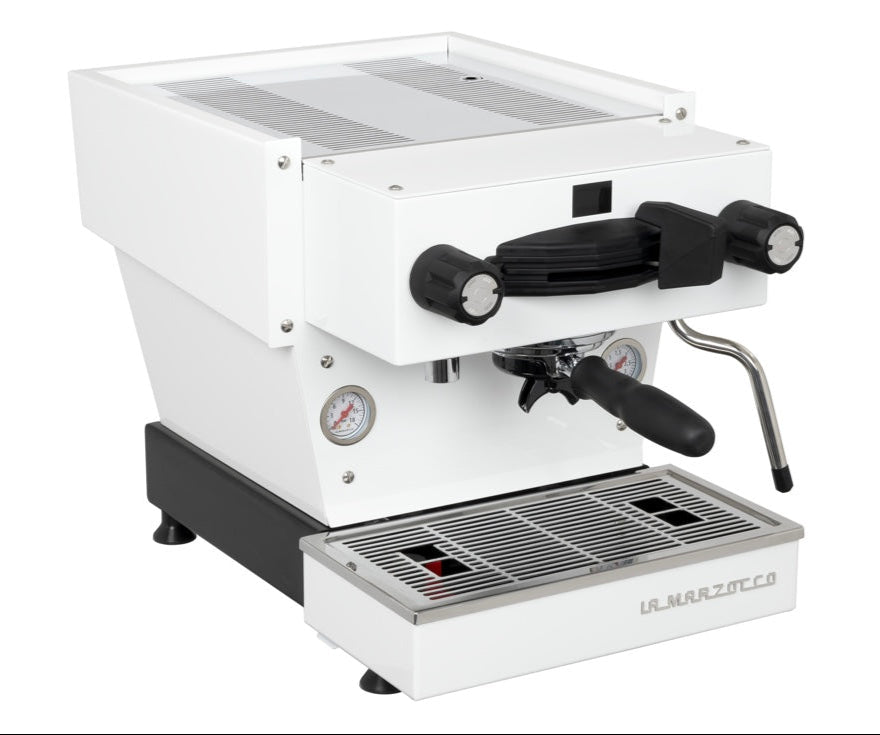La Marzocco Linea Mini R en Blanco – Coffee Coaching Club 2