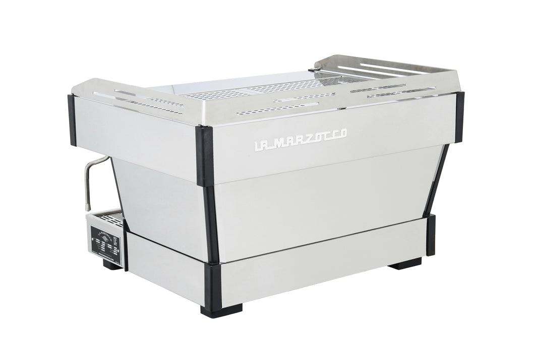 La Marzocco Linea PB X AV 2-gruppig – weisse Designelemente – Coffee Coaching Club 3