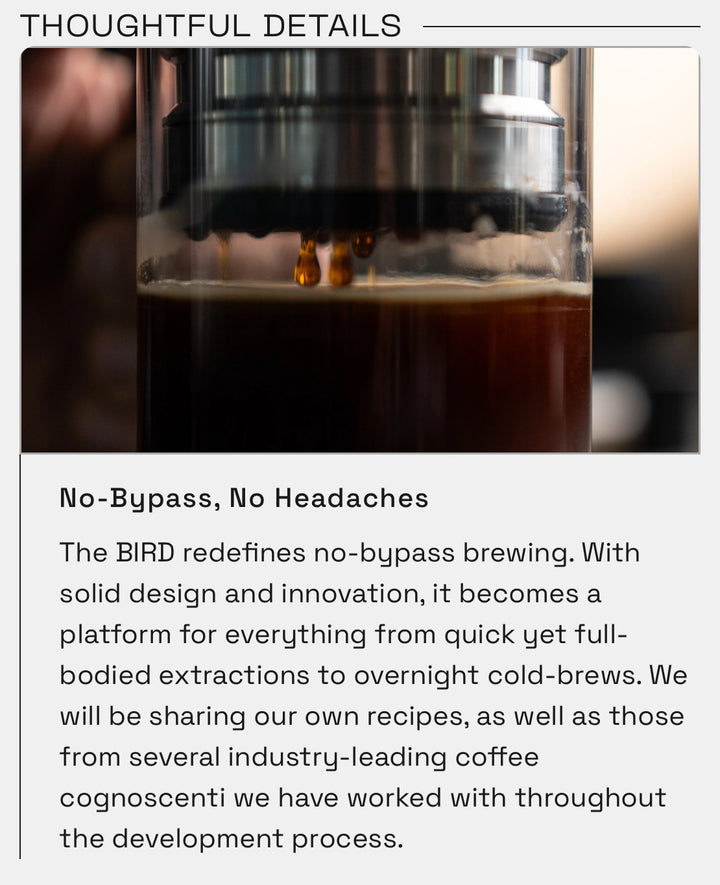 Weber Workshops BIRD no-bypass vacuum brewer – Coffee Coaching Club 10