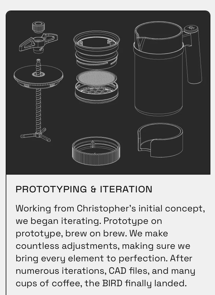 Weber Workshops BIRD no-bypass vacuum brewer – Coffee Coaching Club 15