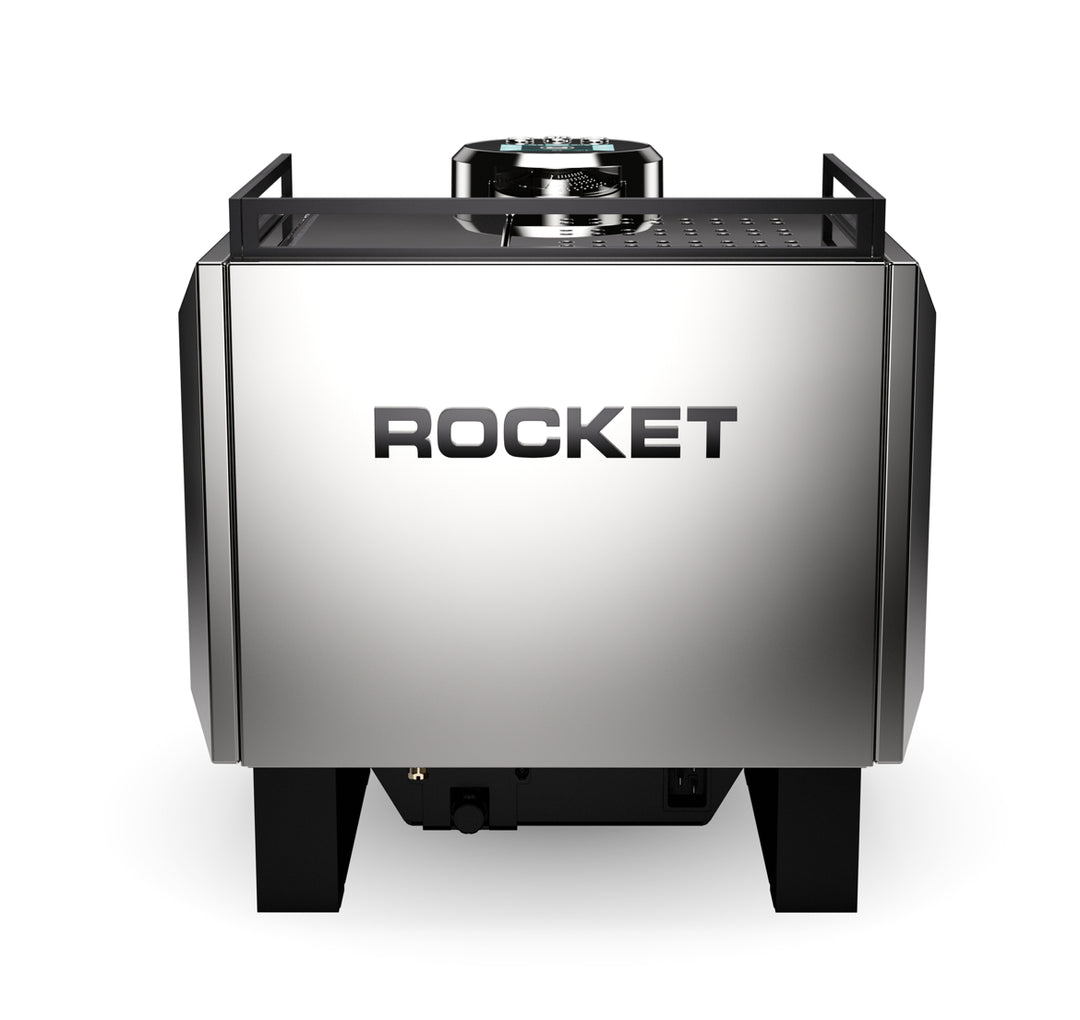 Rocket Bicocca Cromo Vista lateral – Coffee Coaching Club 3