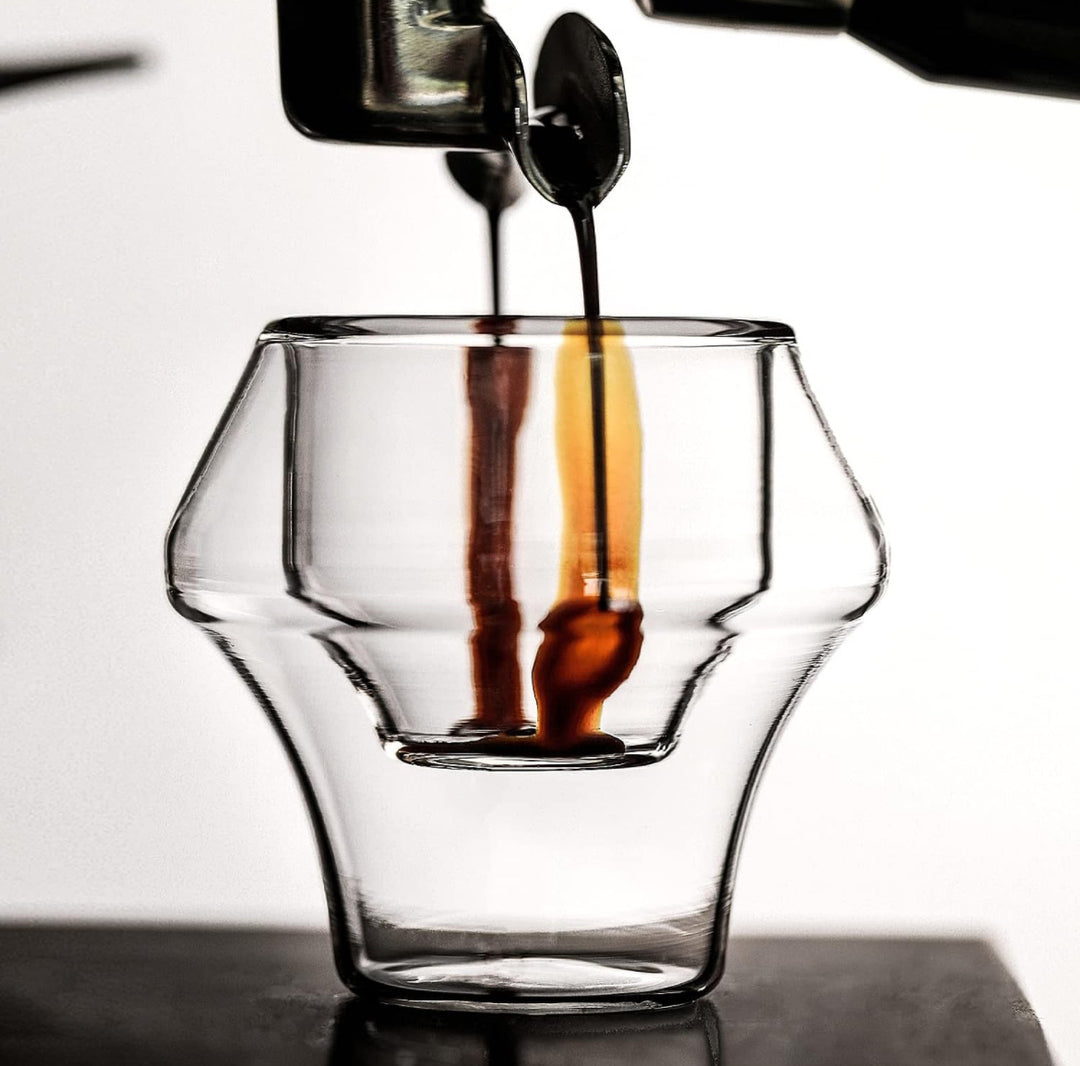 MHW3-BOMBER Vaso de Espresso de Doble Pared, Set de 2 Piezas - Coffee Coaching Club