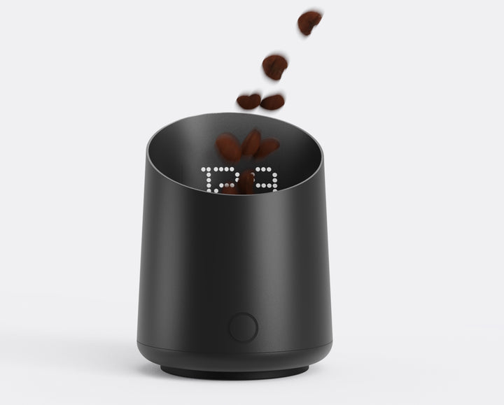 Subminimal Subscale dosing cup with built-in scale - Coffee Coaching Club