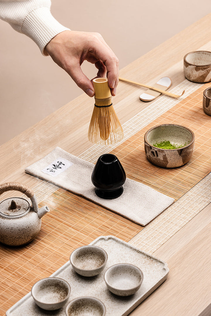 Matcha Bambusbesen Ständer - Coffee Coaching Club