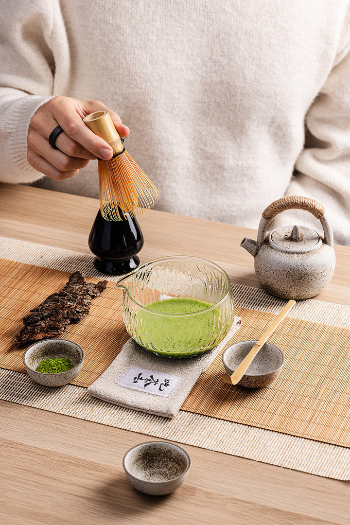 Matcha Bambusbesen Ständer - Coffee Coaching Club