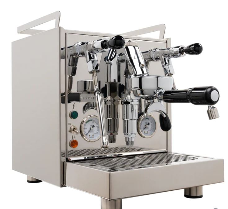 Profitec Pro 500 QS con scambiatore di calore e gruppo E61 – vista frontale – Coffee Coaching Club 1