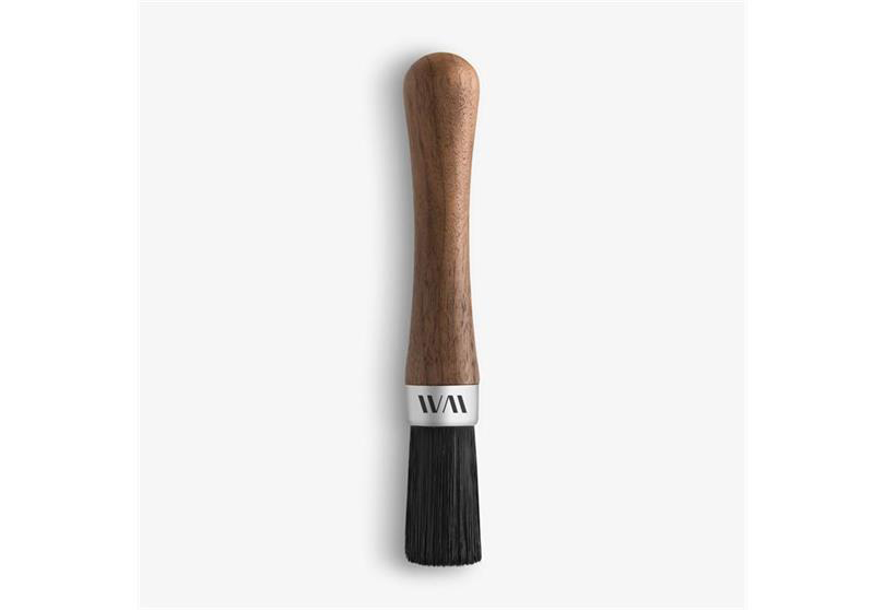 Wiedemann barista brush, walnut - Coffee Coaching Club
