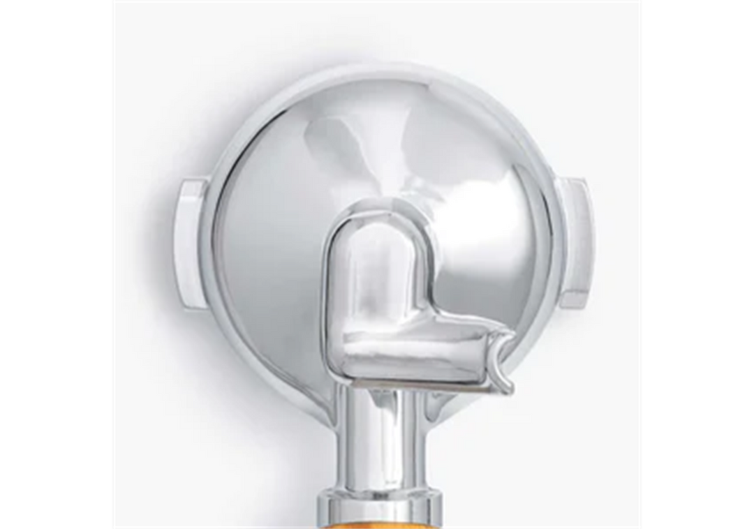 Wiedemann Vaschetta portafiltro in acciaio inox E61, a becco singolo - Coffee Coaching Club