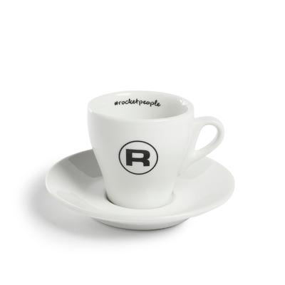 Rocket, juego de tazas de Flat White #Rocketpeople blanco, set de 6 – Coffee Coaching Club 1