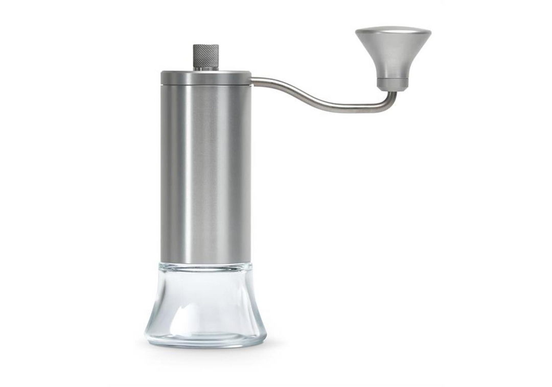 Eureka Baby Grinder aluminium anodisé – moulin manuel – Coffee Coaching Club