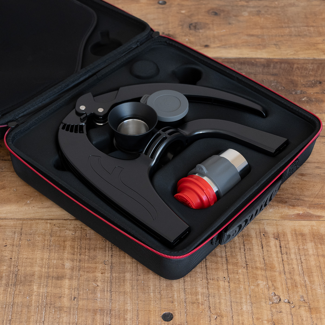 Flair Dual Chamber Case design de duas câmaras com espuma – Coffee Coaching Club 2