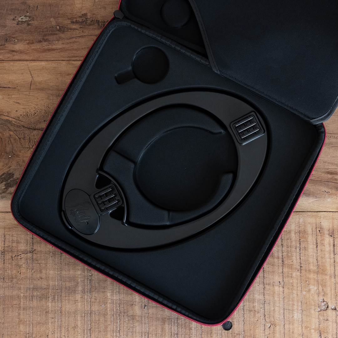 Flair Dual Chamber Case fechado – Coffee Coaching Club 4