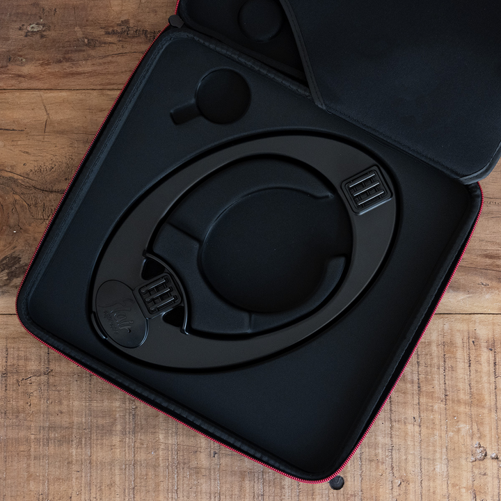 Flair Dual Chamber Case fechado – Coffee Coaching Club 4