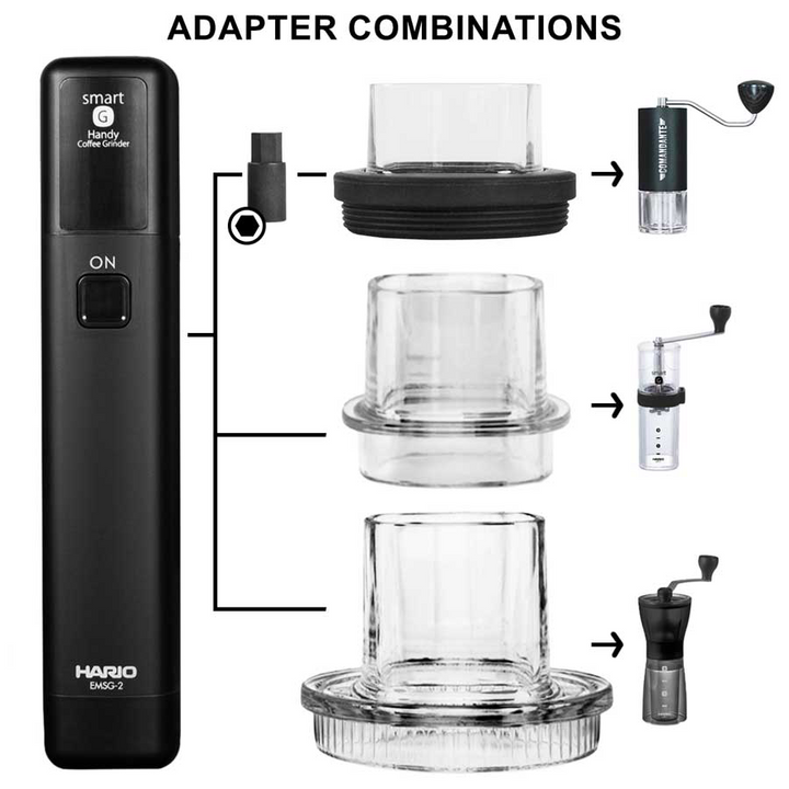 Hario Stick para moinhos de café móveis incl. adaptador Comandante - Coffee Coaching Club