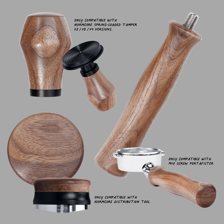Normcore manche en bois noyer grain – Coffee Coaching Club 2