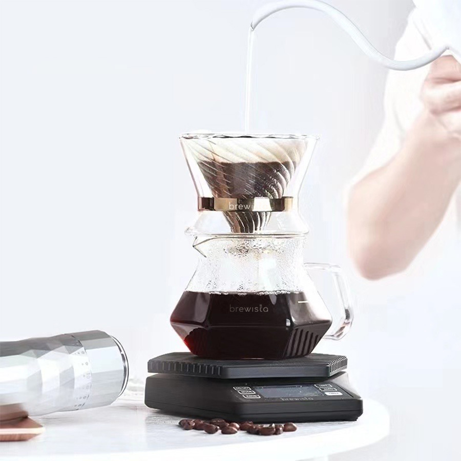 Brewista Tornado Duo double wall glass dripper size 1 – Coffee Coaching Club