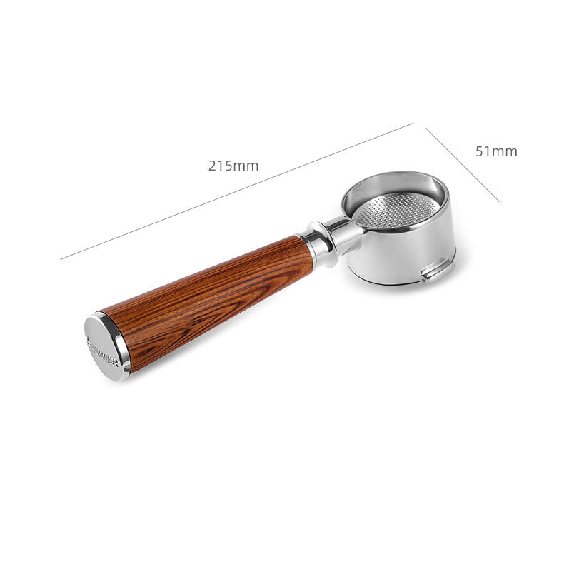 MHW-3BOMBER bottomless portafilter 51 mm for Delonghi with two ears – Coffee Coaching Club