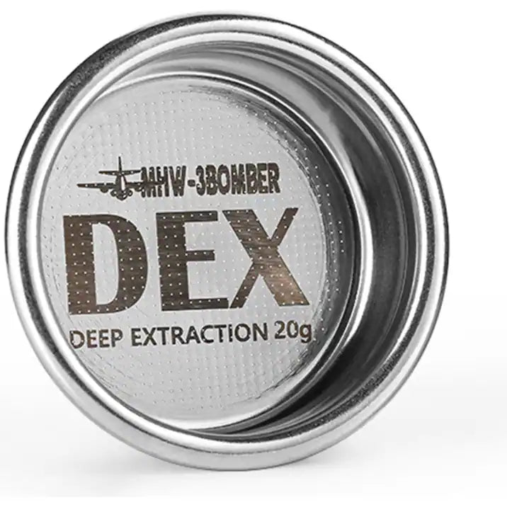 MHW-3BOMBER DEX (Deep Extraction) 58 mm 20 g Cestello di Precisione - Coffee Coaching Club