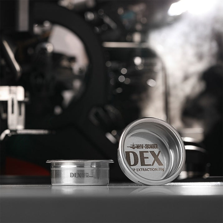 MHW-3BOMBER DEX (Deep Extraction) 58 mm 20 g Cestello di Precisione - Coffee Coaching Club