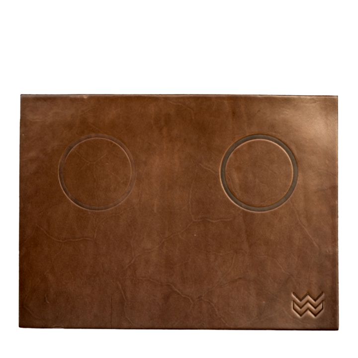 Weber Workshops leather tamping mat brown – Coffee Coaching Club 1