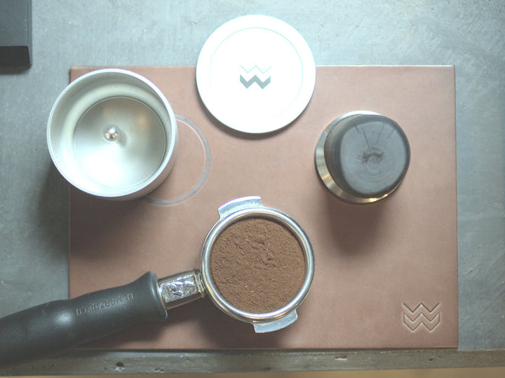 Weber Workshops leather tamping mat black – Coffee Coaching Club