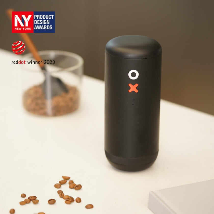 NUTTII OX LITE – Kompakte elektrische Kaffeemühle – Coffee Coaching Club