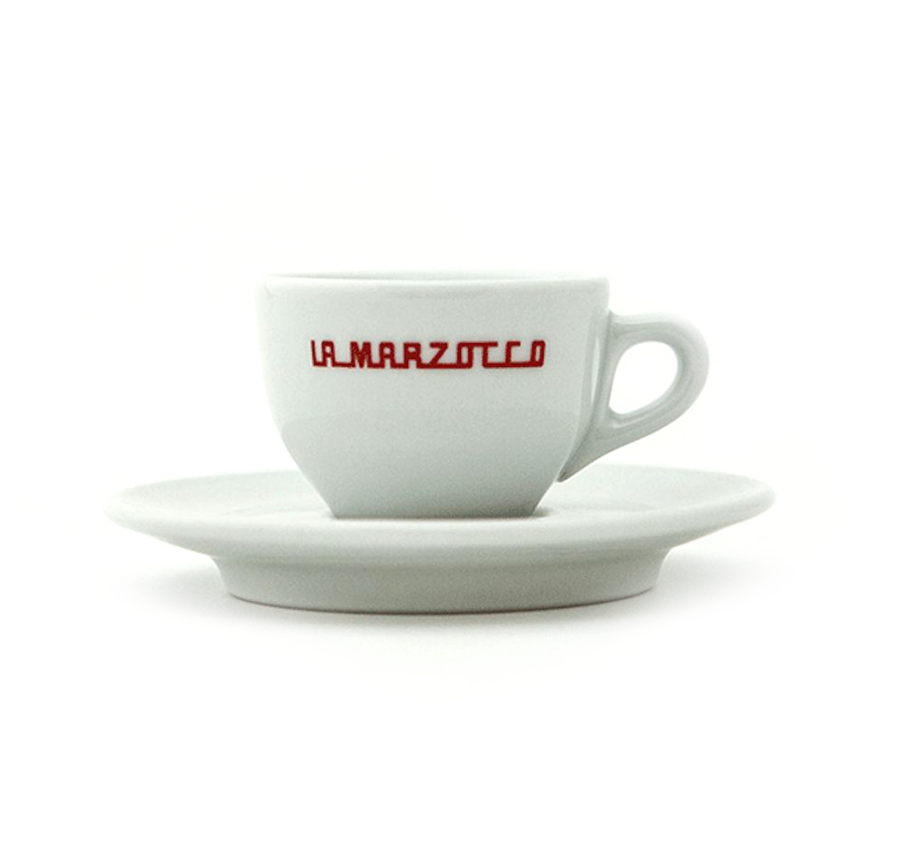 Set de tazas de espresso La Marzocco Blanco – Coffee Coaching Club 1