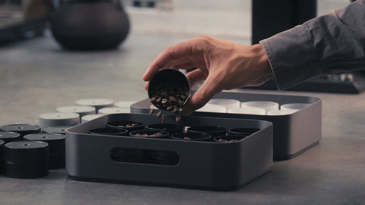 Weber Workshops Bean Cellar Shorty – single-dosing container for coffee - Coffee Coaching Club
