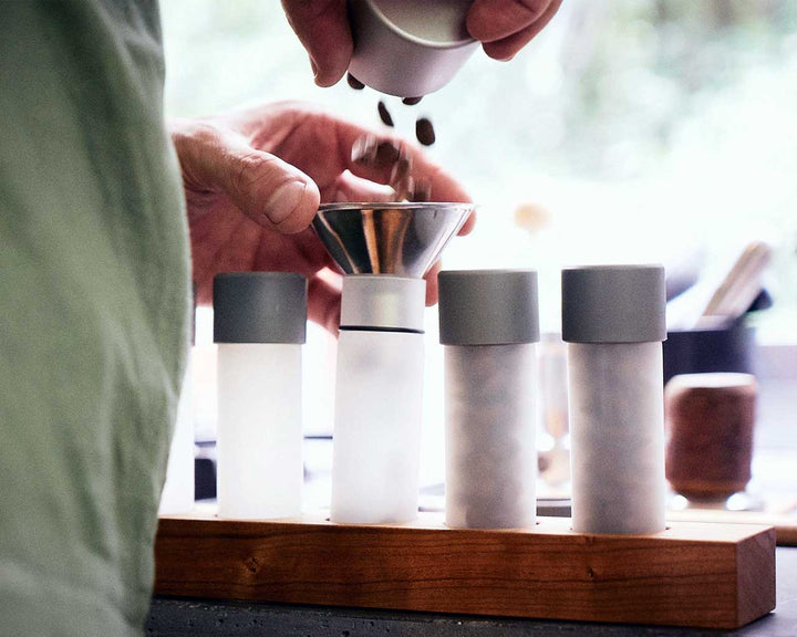 Weber Workshops single dosing funnel 304 stainless steel – Coffee Coaching Club 2