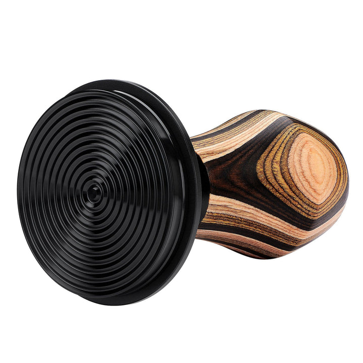 Normcore Tamper Madera Veteada vista detallada – Coffee Coaching Club 6