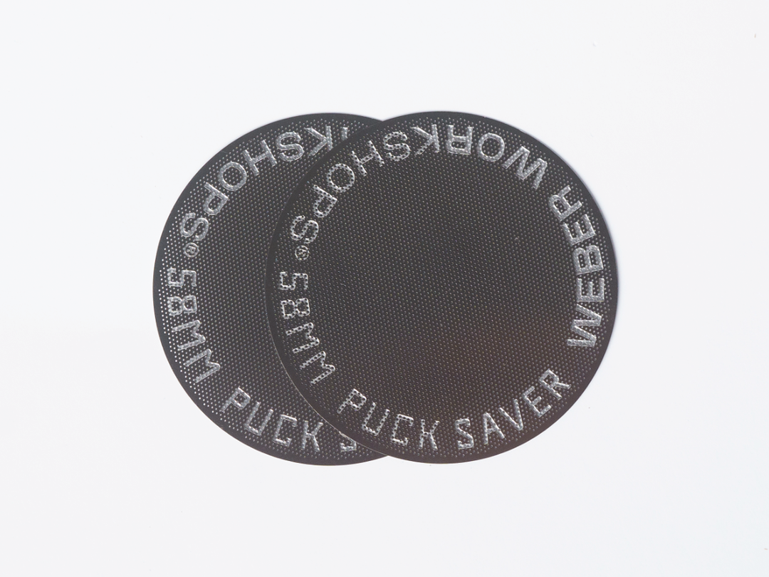 Weber Workshops Puck Saver 58mm protective disc – Coffee Coaching Club 2