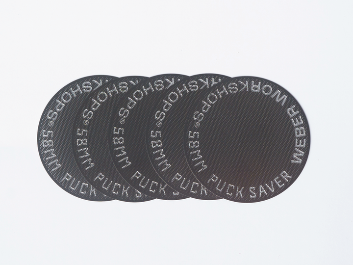 Weber Workshops Puck Saver 58mm protective disc – Coffee Coaching Club 5
