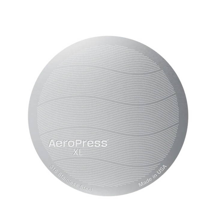 AeroPress XL Stainless Steel Filter Reusable - Coffee Coaching Club