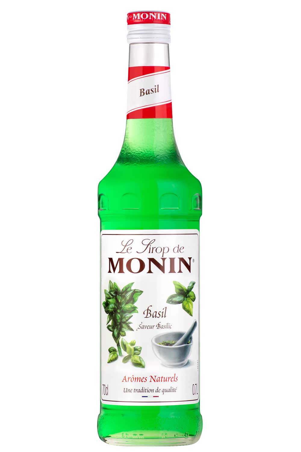 MONIN Xarope Manjericão – Aroma de ervas especiado e fresco para cocktails e limonada - Coffee Coaching Club