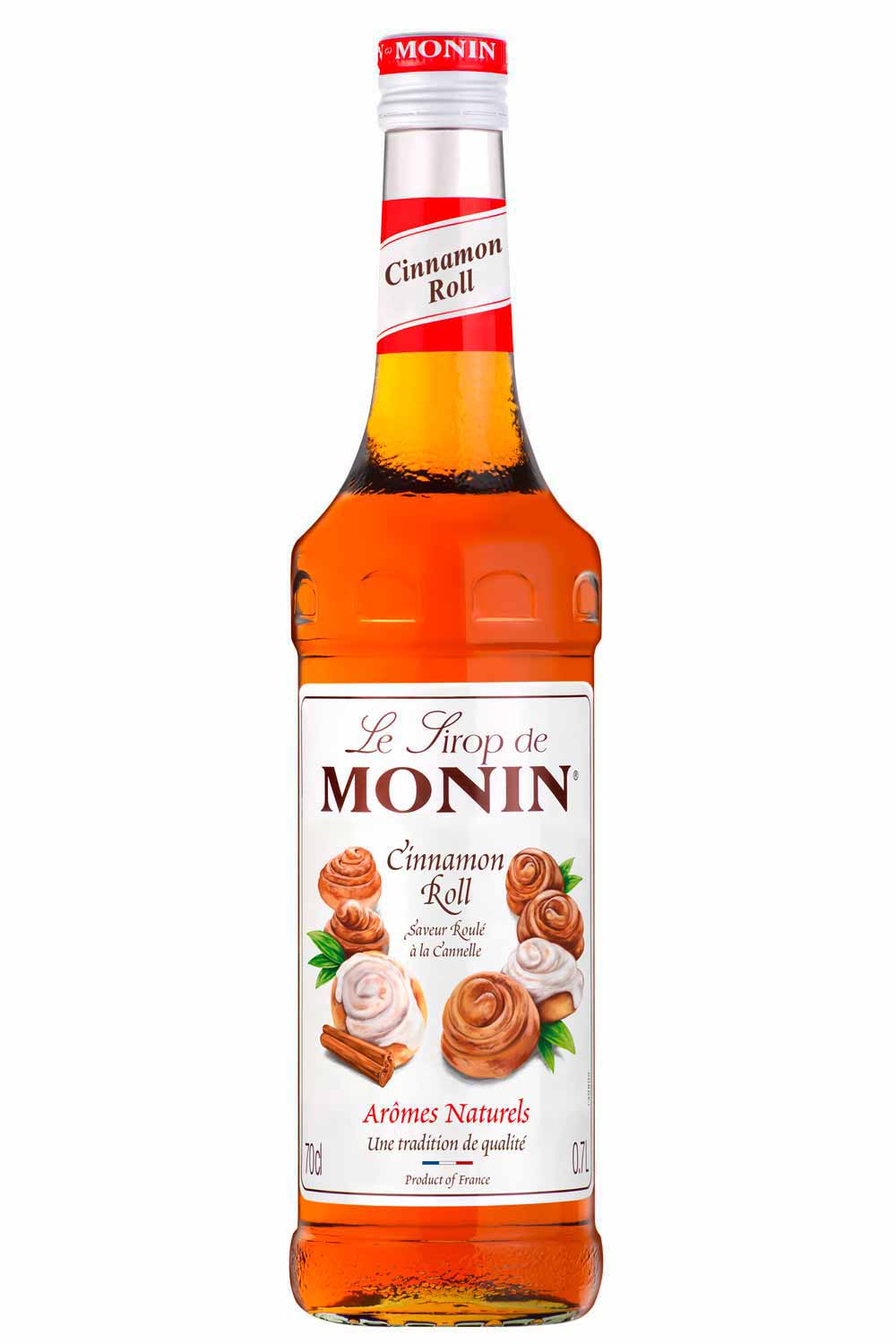 Xarope MONIN Cinnamon Roll 700 ml – imagem oficial do produto de monin.ch
