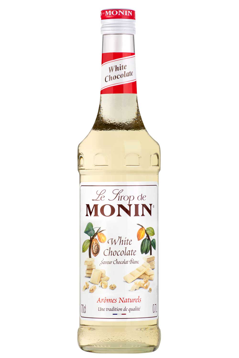 MONIN Sirope Chocolate Blanco 700 ml – imagen oficial del producto de monin.ch