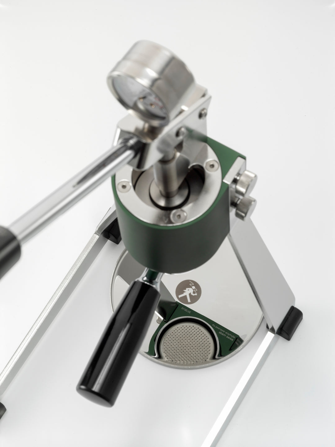 Olympia Express Mina raising and lowering the lever – Coffee Coaching Club 25