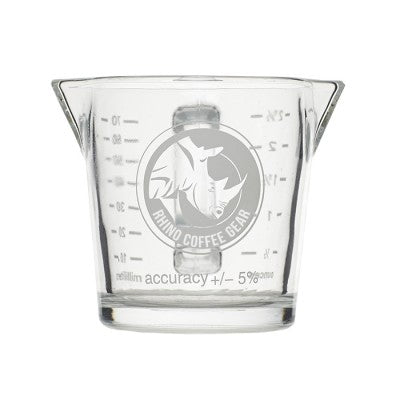 Rhino shot glass with double spout - Coffee Coaching Club