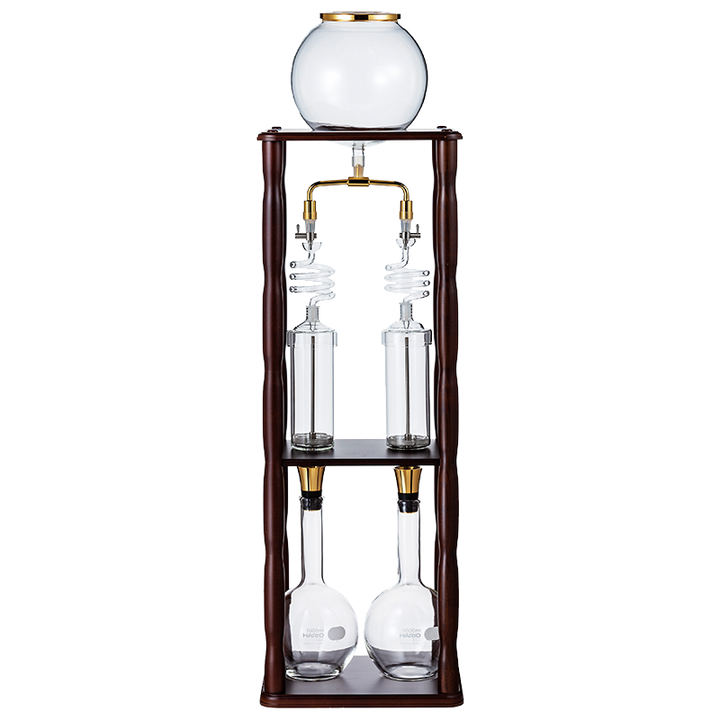 Hario Water Dripper Wood 2 L Cold-Drip-Turm WDW-20 Holzgestell und Glas – Coffee Coaching Club 1