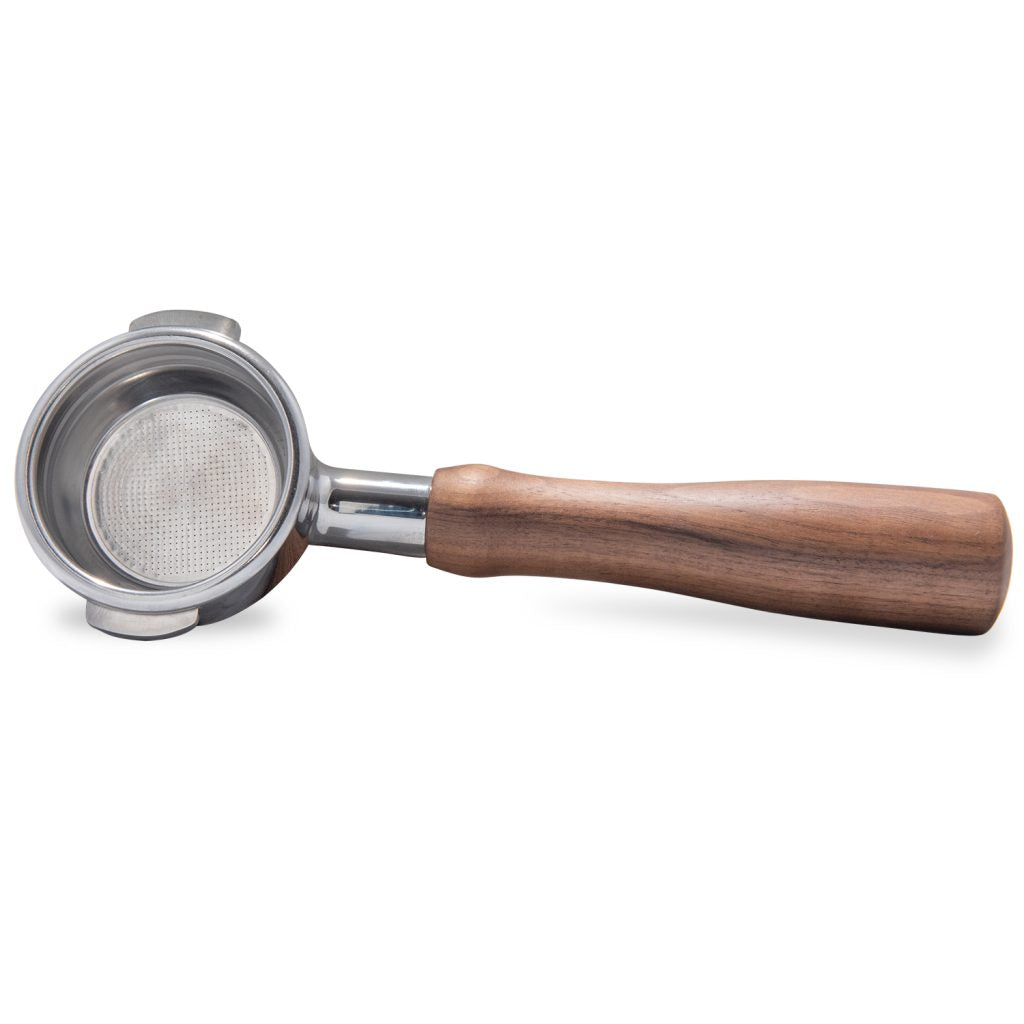 Porte-filtre sans fond Flair 58 mm avec manche en noyer – Coffee Coaching Club 1