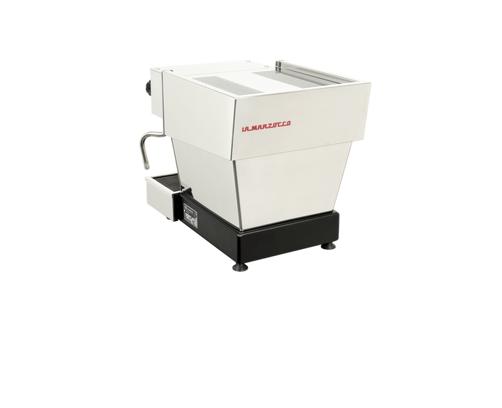 La Marzocco Linea Micra in Weiss – Frontansicht – Coffee Coaching Club